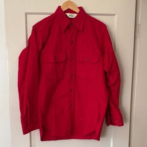 Woolrich Men's Vintage Red Chamois
